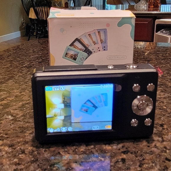 Better Life HD 1080P Digital Camera 44MP Digital SLR Camera 16X Power Zoom Black - Picture 3 of 10